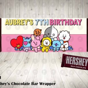 BT21 Hershey's Wrapper