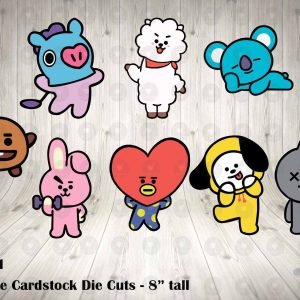 BT21 Large Die Cuts