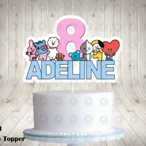 BT21 Cake Topper