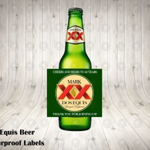 Dos Equis Sticker Labels