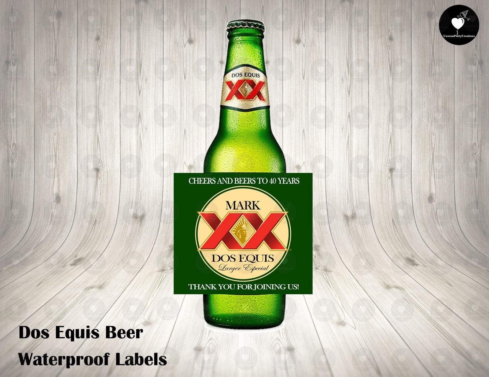 Dos Equis - Custom Party Creations