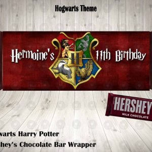 Hogwarts Harry Potter Hershey's Wrapper