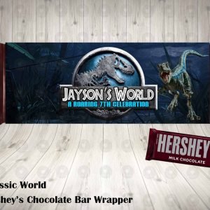 Jurassic World Hershey's Wrapper