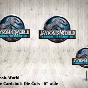 Jurassic World Large Die Cuts