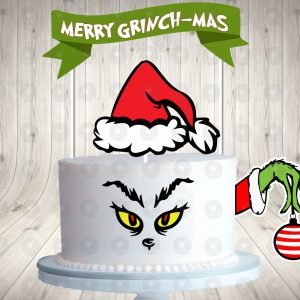 Grinch Cake Topper