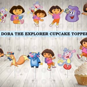 Dora The Explorer Cupcake Toppers