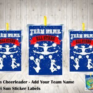 Cheerleading Capri Sun Labels