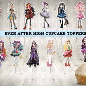 Ever After High Cupcake Toppers