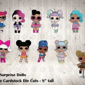 LOL Surprise Dolls Large Die Cuts