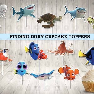 Finding Dory Cupcake Toppers