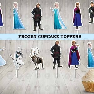 Frozen Cupcake Toppers
