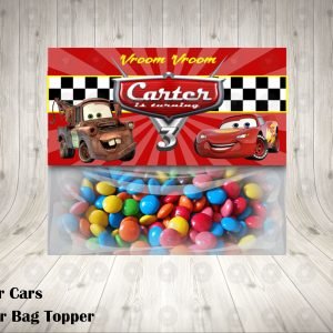 Cars Pixar Hershey's Wrapper