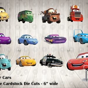 Cars Pixar Large Die Cuts
