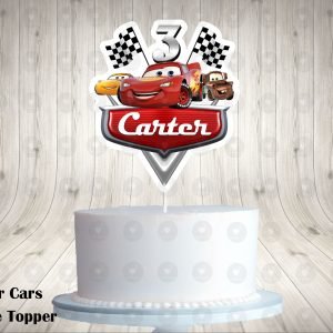 Cars Pixar Cake Topper