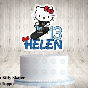 Sanrio Hello Kitty Skater Cake Topper