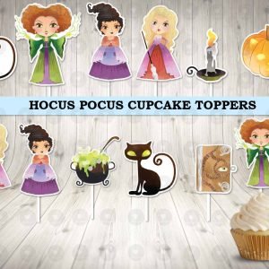 Hocus Pocus Cupcake Toppers