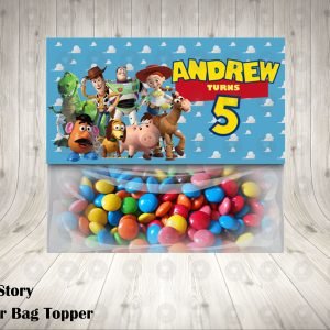 Toy Story Favor Bag Toppers