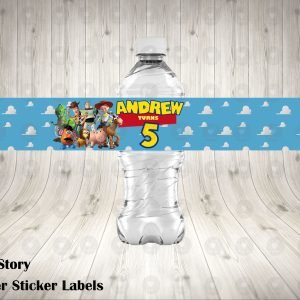 Toy Story Water Labels