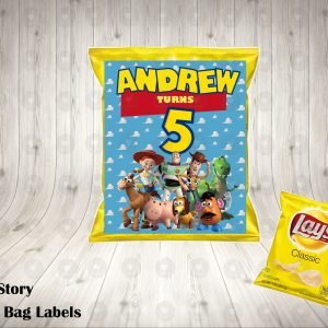 Toy Story Chip Bag Labels