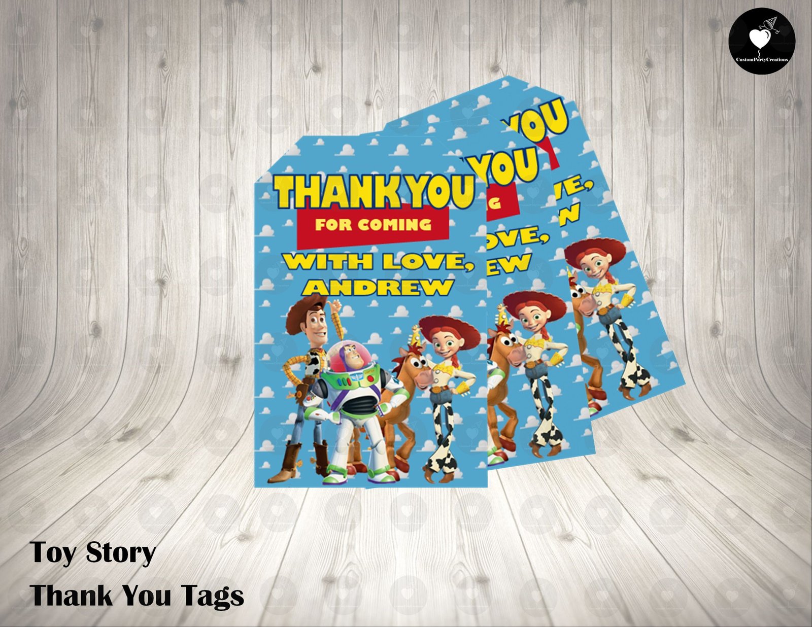 Toy Story Thank You Tags 1 Toy Story Thank You Tags