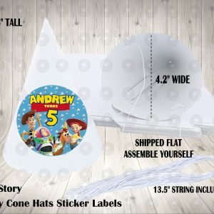 Toy Story Personalized Cone Hats