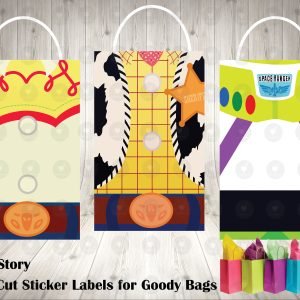 Toy Story Die Cut Goody Bag Labels