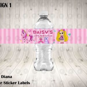 Love Diana Water Labels