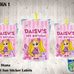 Love Diana Capri Sun Labels