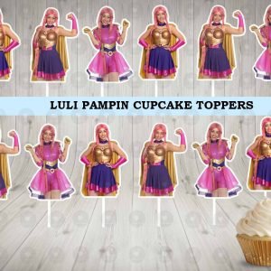 Luli Pampin Cupcake Toppers