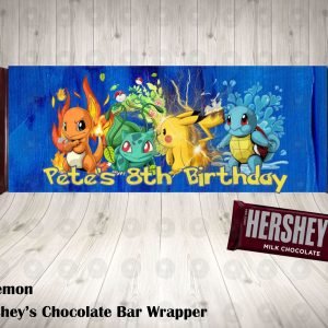 Pokemon Hershey's Wrapper