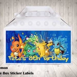 Pokemon Labels for Gable Boxes