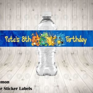 Pokemon Water Labels