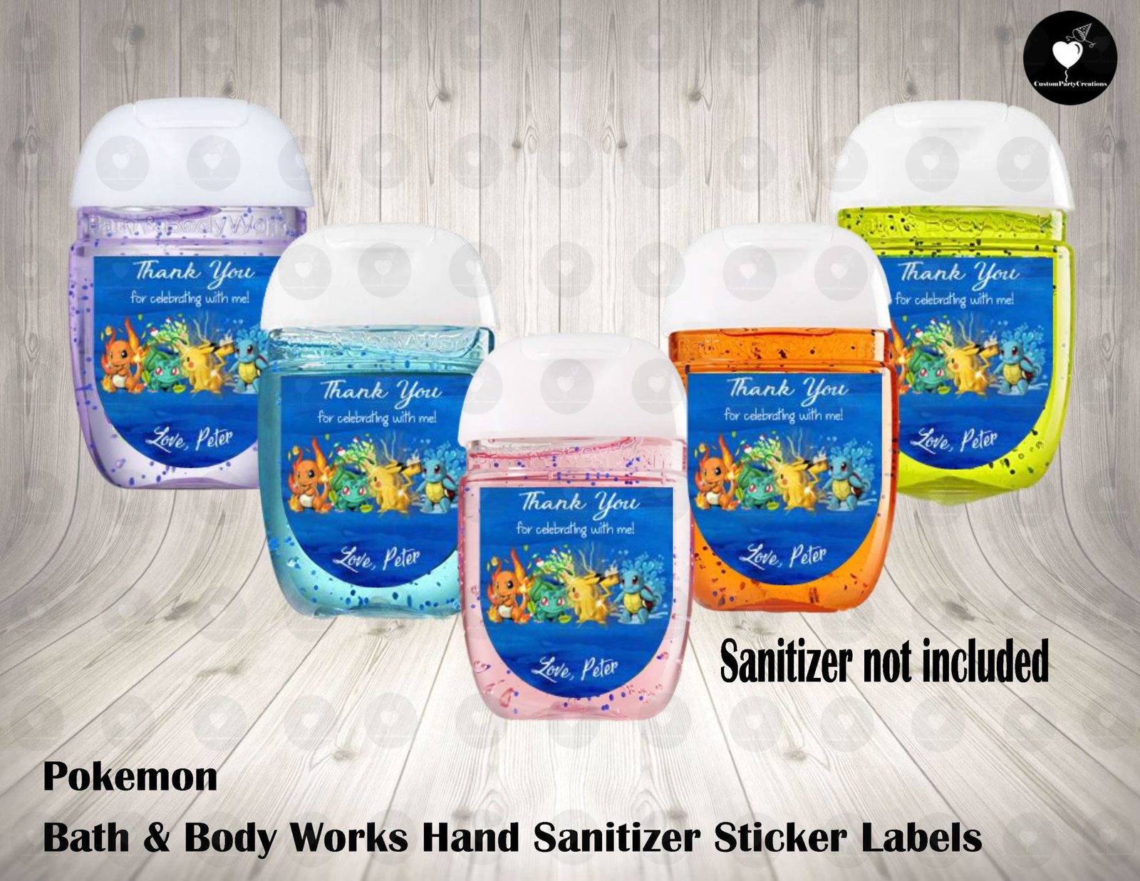 Pokemon Bath Body Works Hand Sanitizer Blast Sticker Labels 1 Pokemon Bath Body Works Hand Sanitizer Blast Sticker Labels