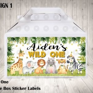 Wild One Labels for Gable Boxes