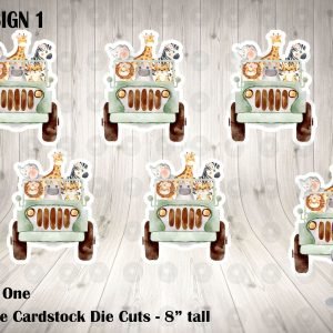 Wild One Large Die Cuts