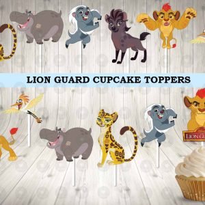Lion Guard Amazing Cupcake Toppers