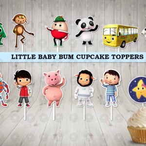 Little Baby Bum Playful Cupcake Toppers