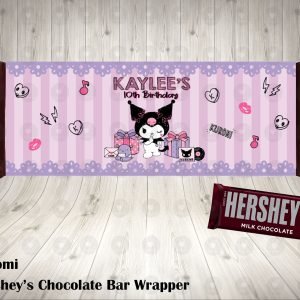 Kuromi Hello Kitty Fun Hershey's Wrapper