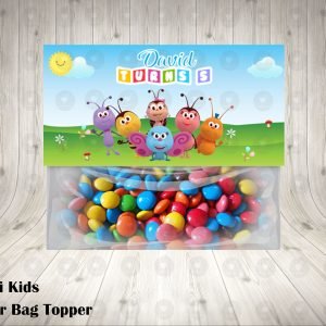 Bichi Kids Favor Bag Toppers