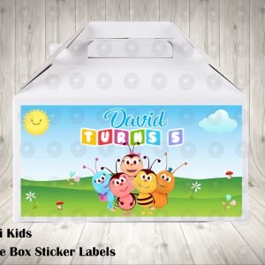 Bichi Kids Labels for Gable Boxes