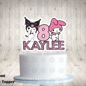 Kuromi My Melody Hello Kitty Fun Cake Topper