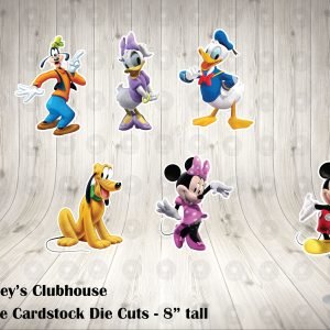 Mickey Mouse Clubhouse Fun Colorful Large Die Cuts