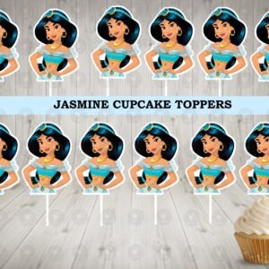 Jasmine Disney Princess Cupcake Toppers
