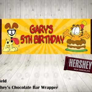 Garfield the Cat Hershey's Wrapper