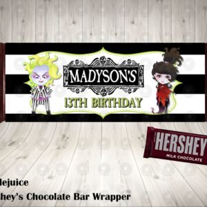 Beetlejuice Scary Hershey's Wrapper