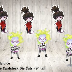 Beetlejuice Scary Large Die Cuts