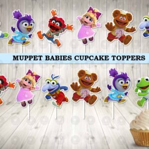 Muppet Babies Cupcake Toppers