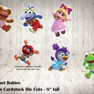 Muppet Babies Large Die Cuts