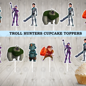 Troll Hunters Cupcake Toppers