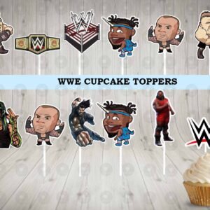 WWE Cupcake Toppers